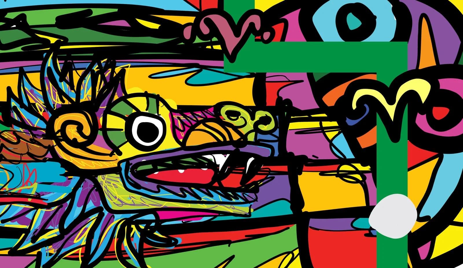 जॉर्ज सेजुडो का भित्तिचित्र खंड, 4वां तल, होटल कैटेड्रल