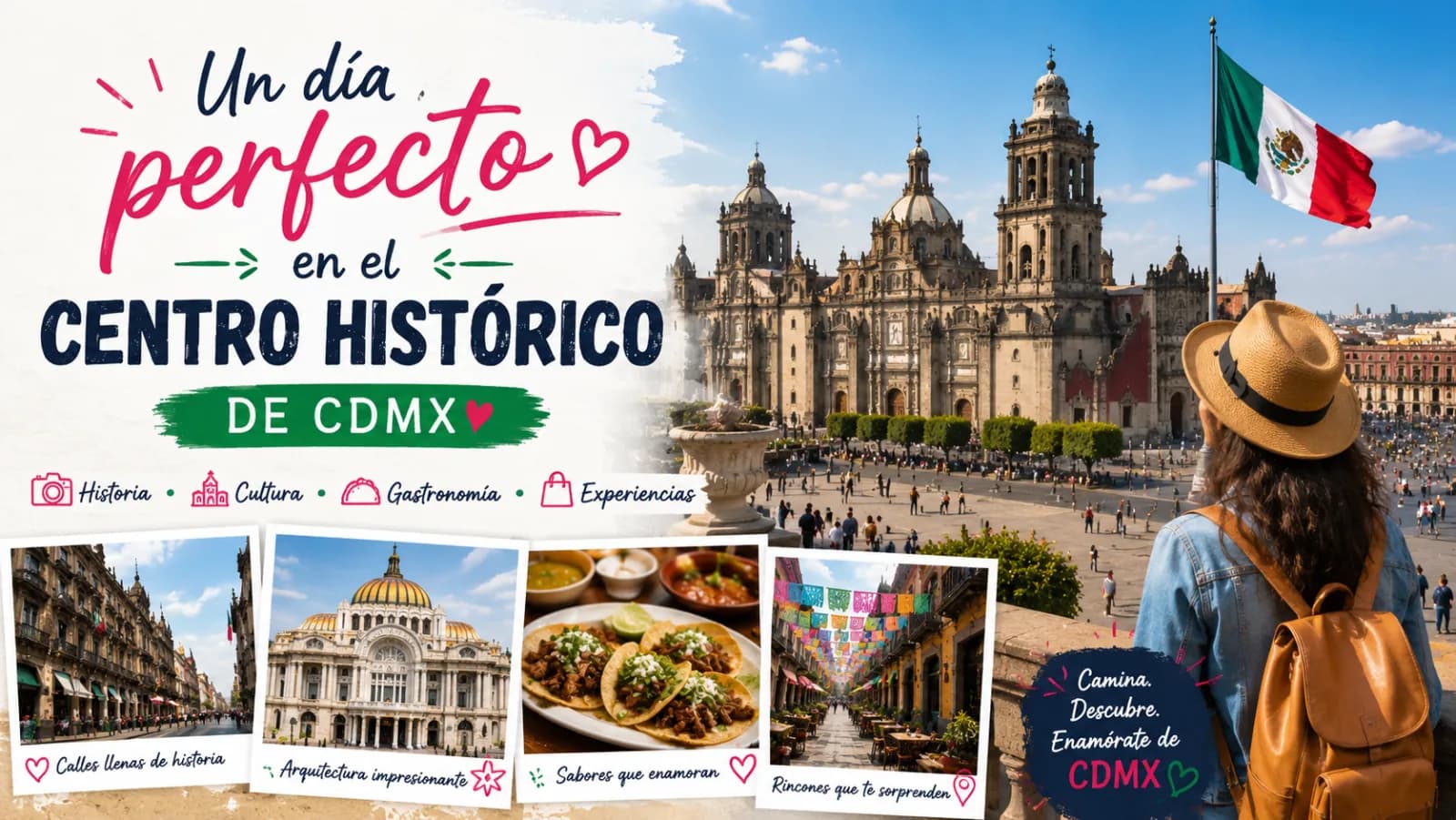メキシコシティ歴史地区での一日の旅程