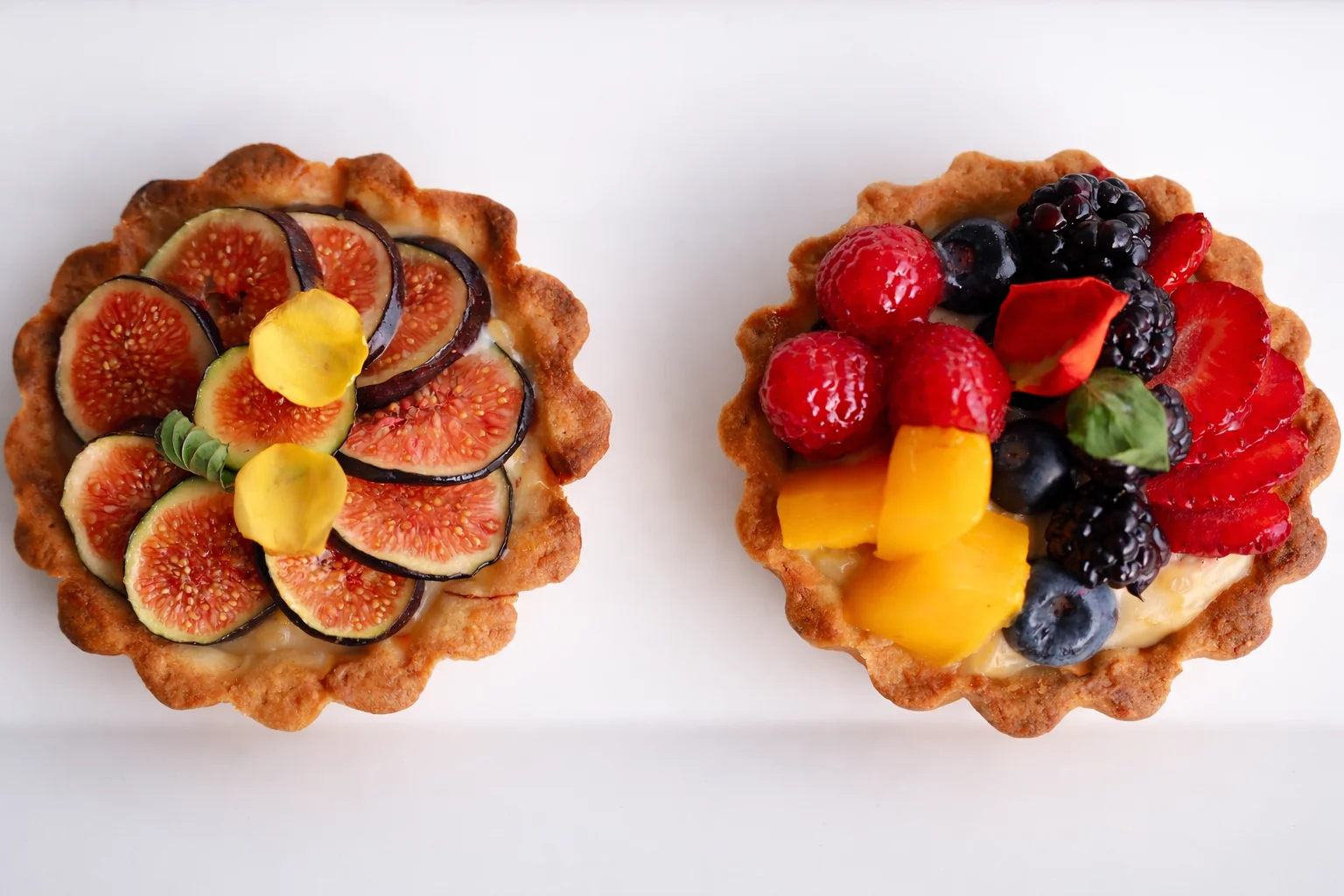 Cakes and pastries at Cathedral Coffee.